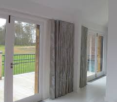 wave curtains on patio doors